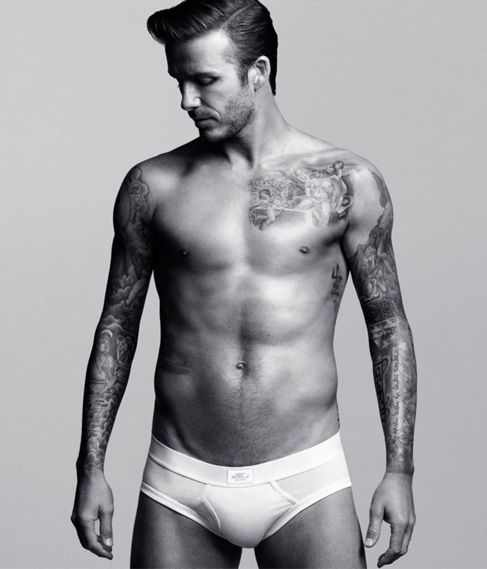 Beckham "lancia" il suo intimo