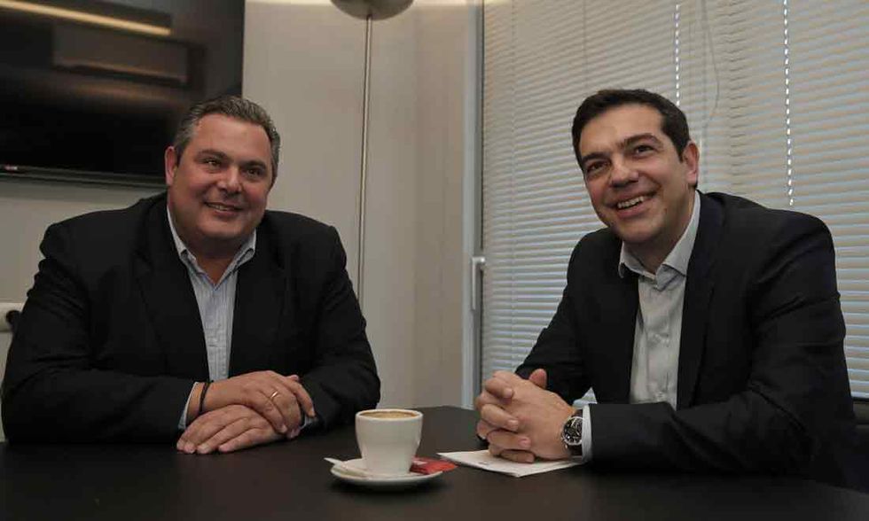 Ecco chi sono gli strani alleati di Tsipras