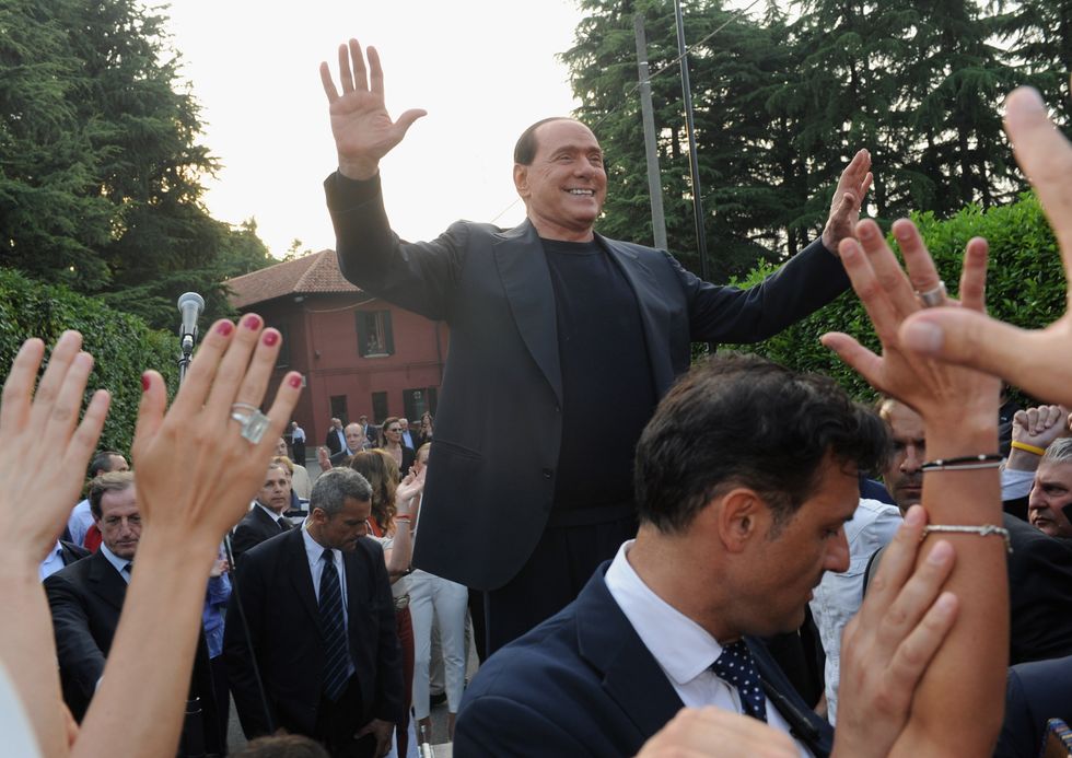 La "pacatezza" di Berlusconi