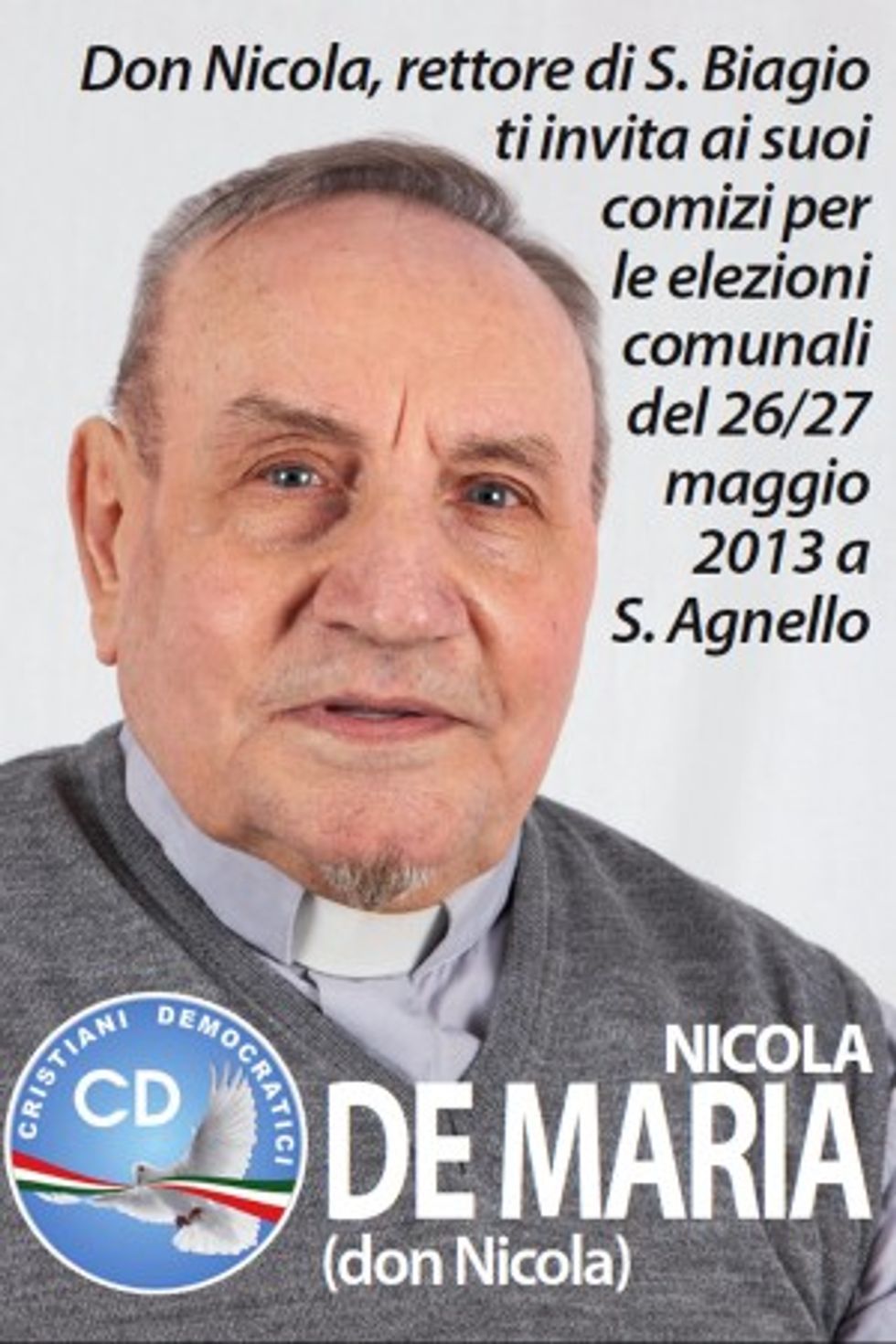 "Dal Vaticano 150 euro per ogni disoccupato". Parola di Don Nicola