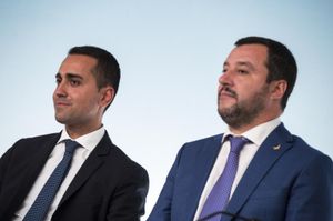Salvini Di Maio governo politica elezioni