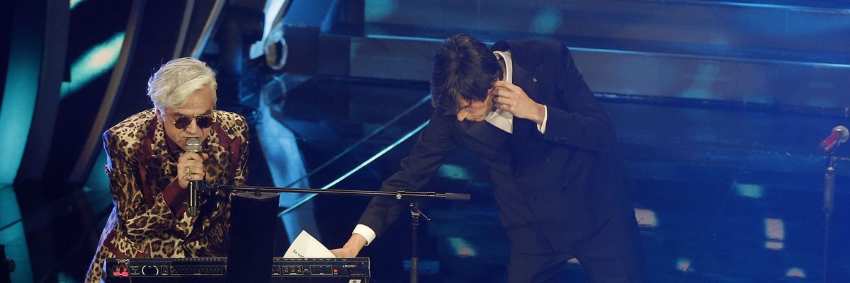 Sanremo 2020: Morgan attacca Bugo che lascia il palco, squalificati dal Festival