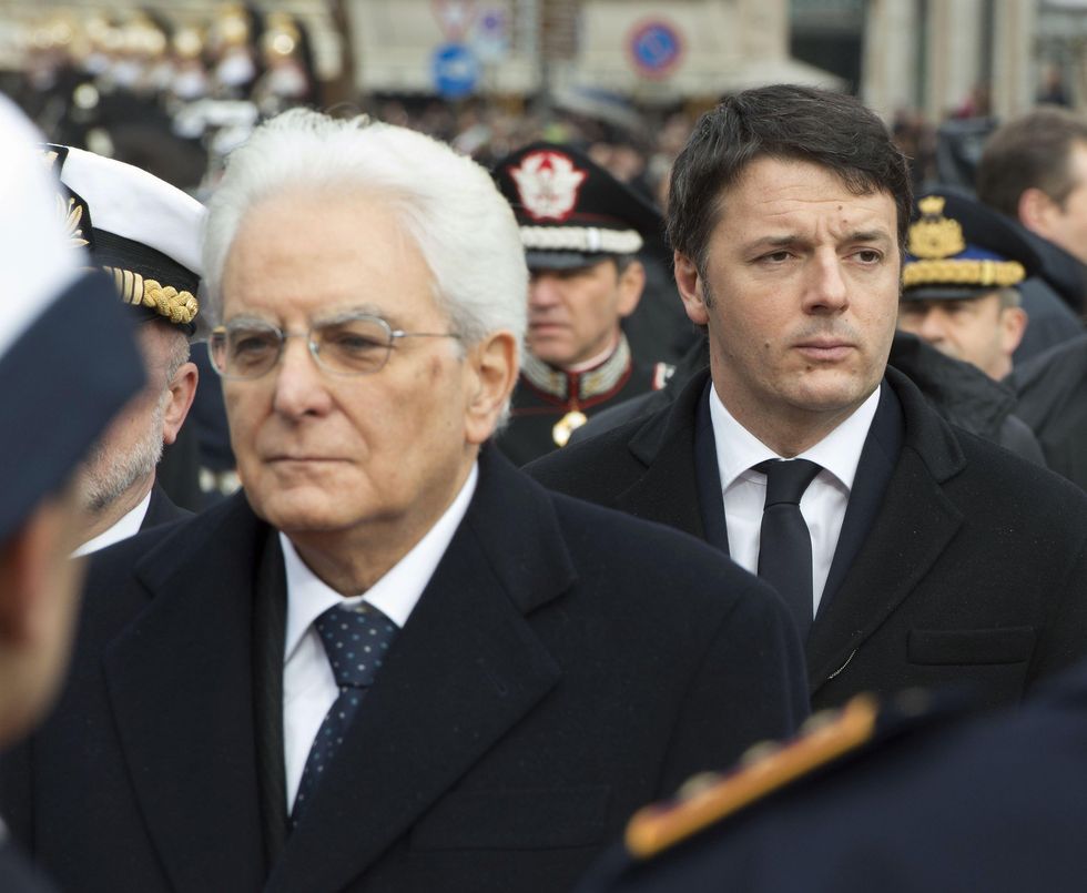 Renzi e Mattarella: la coppia perfetta