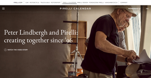 Il nuovo sito del Calendario Pirelli
