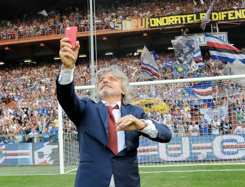 Ferrero fa sognare la Sampdoria: "Ecco il nuovo stadio sul mare"