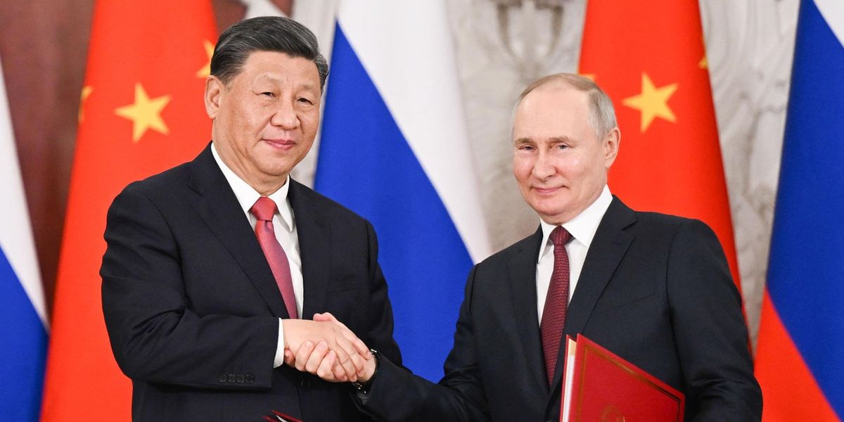 Il presidente cinese Xi Jinping e quello russo Vladimir Putin
