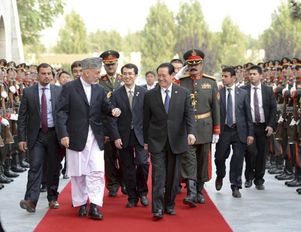 Pechino investe a Kabul