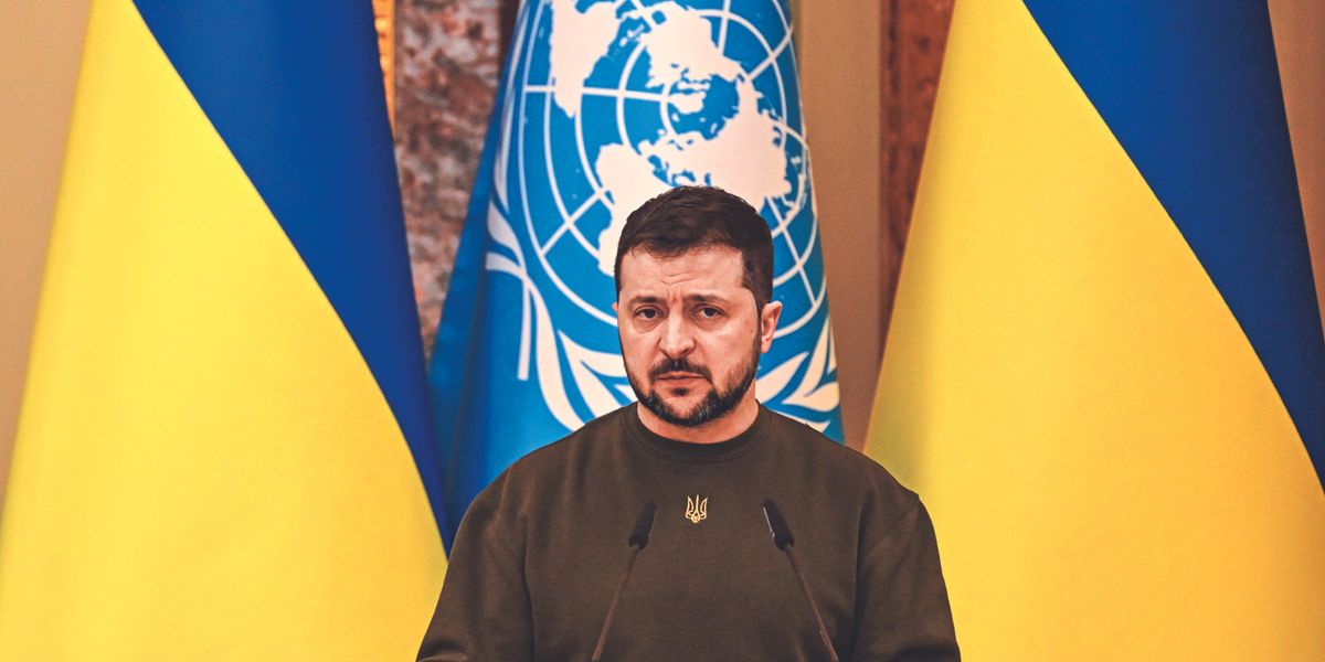 ​Il presidente ucraino Volodymyr Zelens’kyj