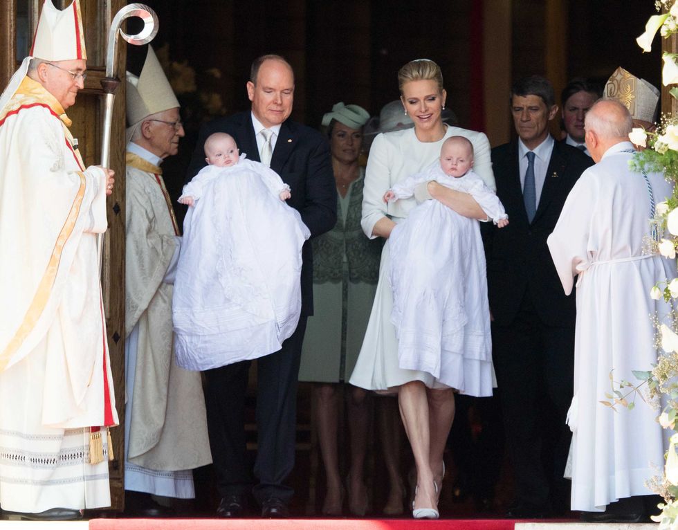 Royal Baby/2: battesimo per Gabriella e Jacques di Monaco