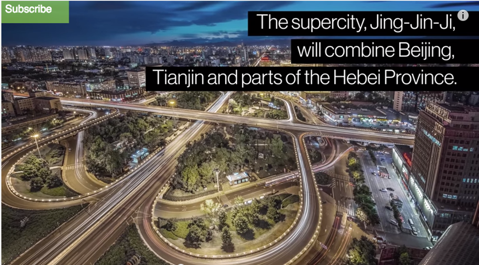 In Cina il progetto per la città più grande al mondo