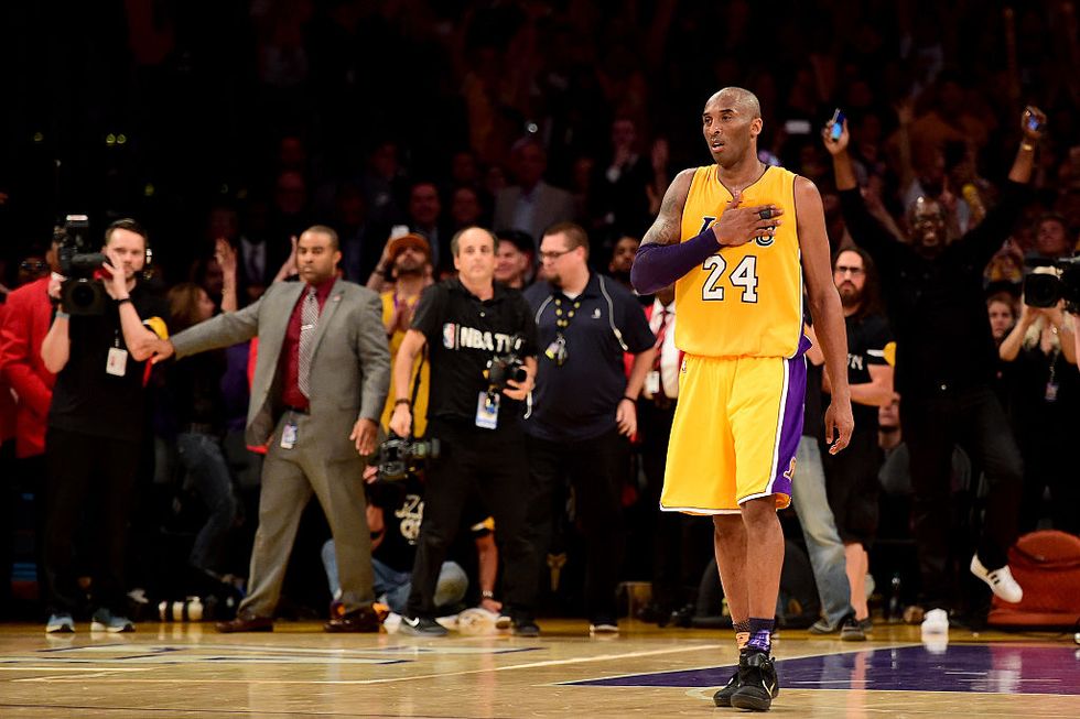 "Dear Kobe": con una lettera l'Nba ringrazia Bryant