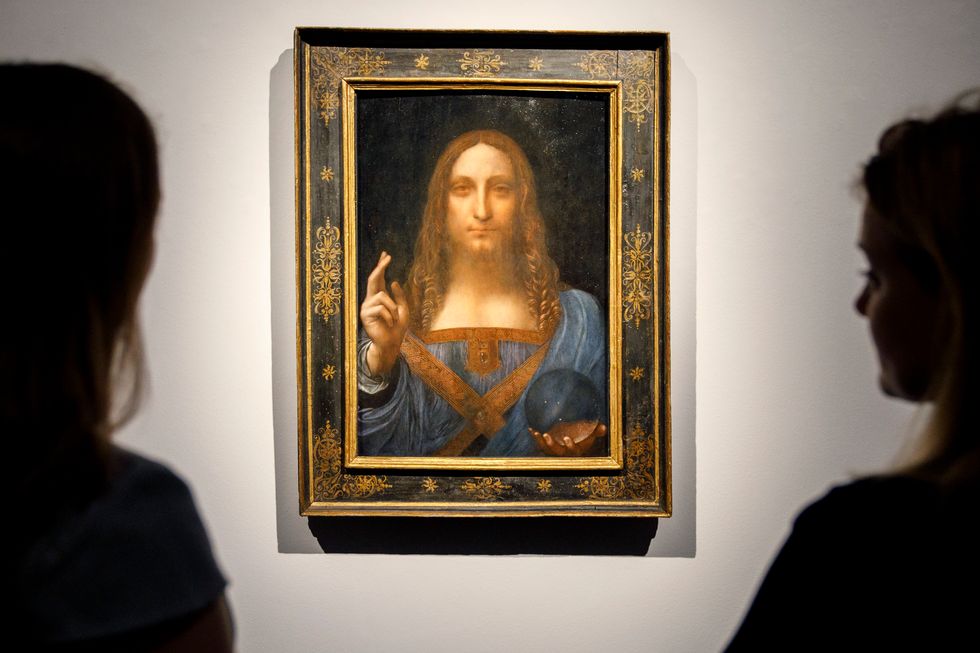 Il Salvator Mundi, dipinto attribuito a Leonardo Da Vinci è stato battuto all'asta per 450 milioni di dollari