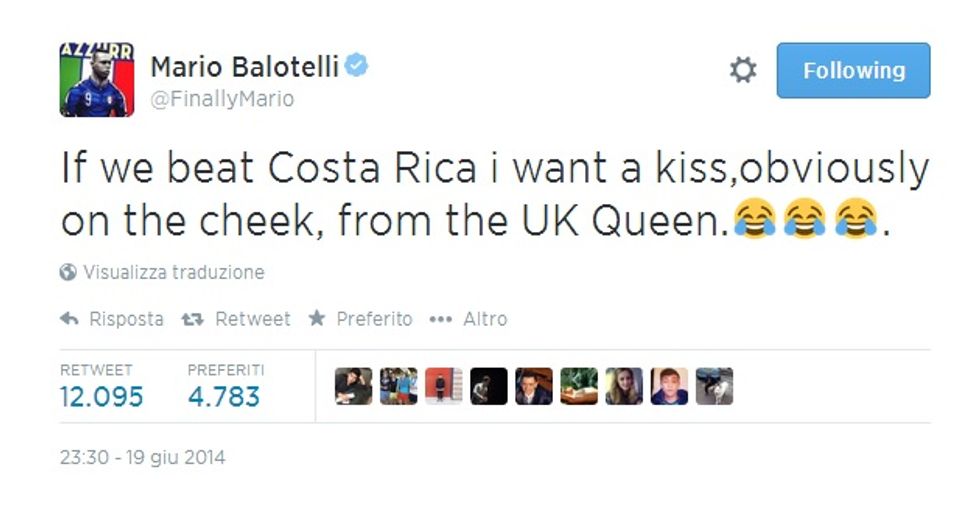 Il nuovo Balotelli: "Voglio vincere il Mondiale"