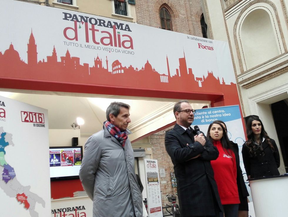 Panorama d'Italia a Mantova: l'inaugurazione