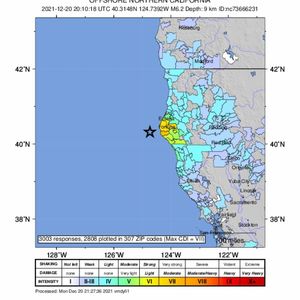 Terremoto a California