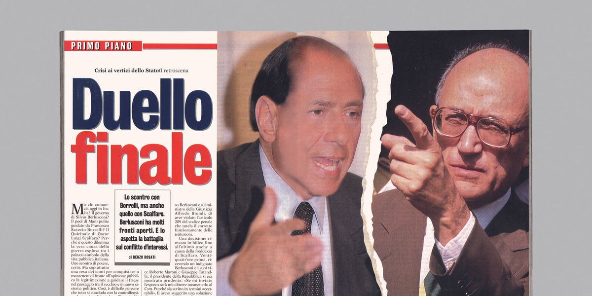 Berlusconi e lo scontro con le istituzioni