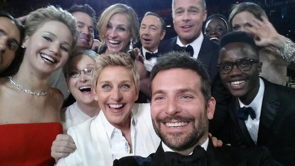 Selfie da Oscar, il più bello di tutti i tempi