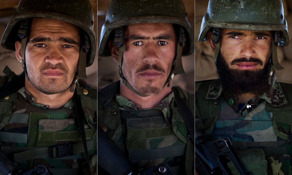 Un giorno tra i soldati dell'Esercito nazionale afghano