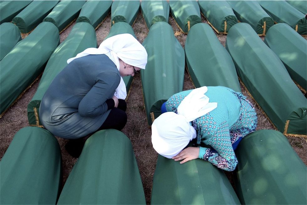Le bare verdi di Srebrenica