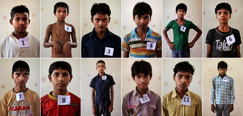I bambini lavoratori di Nuova Delhi