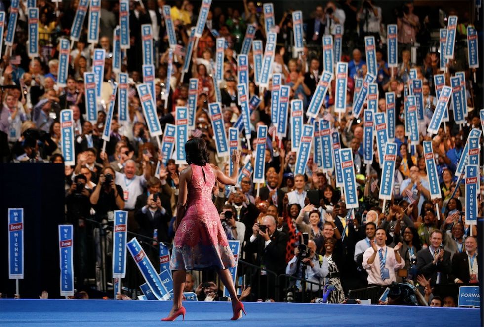 I fan di Michelle Obama e altre foto di gruppo