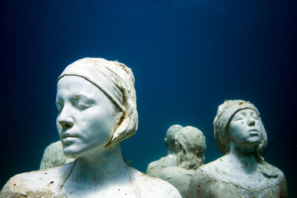 Isla Mujeres e lo spettacolo delle statue subacquee