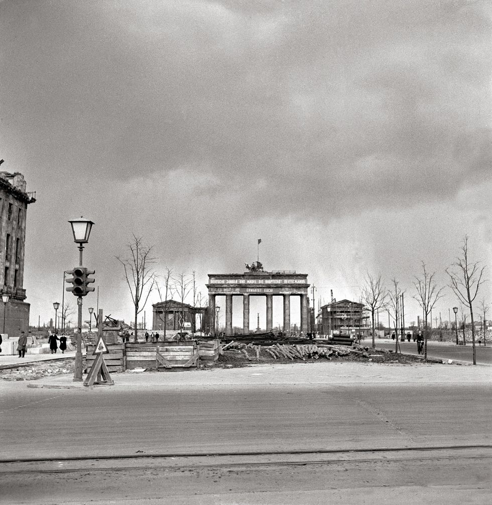 Berlino distrutta, 1950: le foto ritrovate di Ernst Hahn