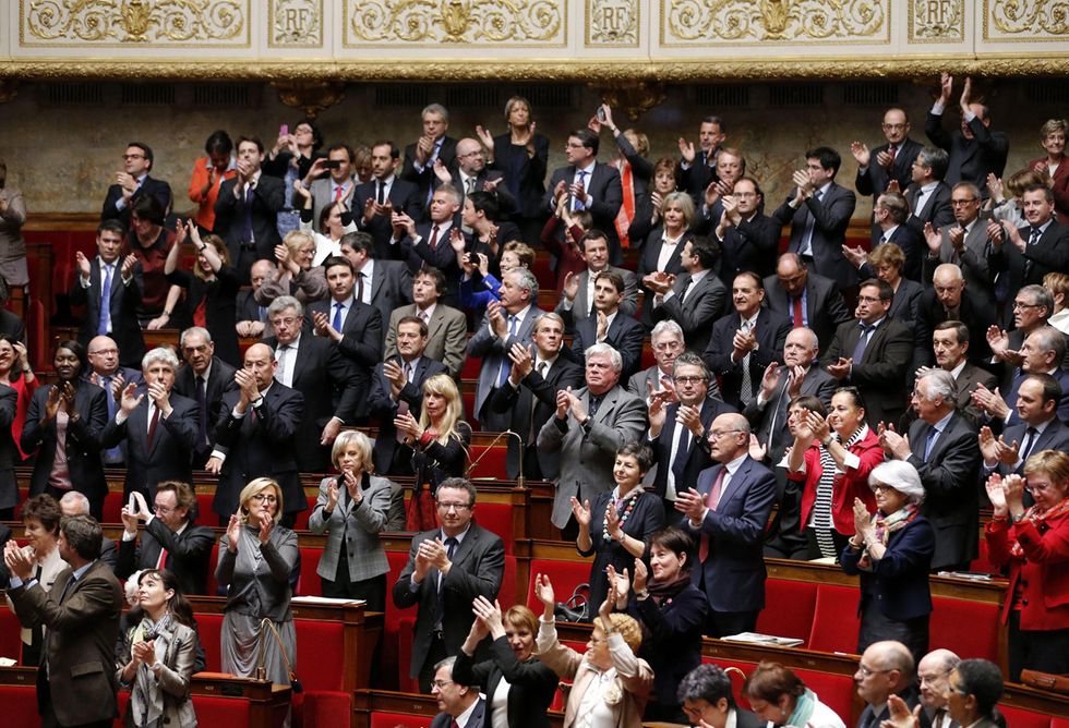 Il sì alle nozze gay in Francia e altre foto del giorno, 23.4.2013
