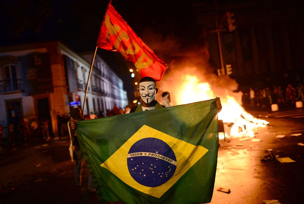 Brasile, le foto più belle della protesta