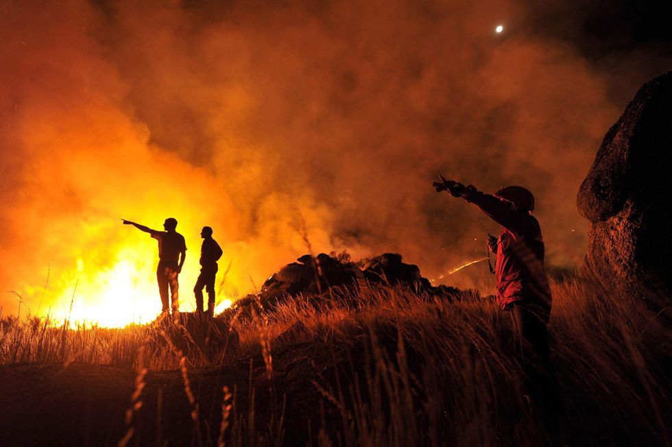 Gli incendi in Portogallo