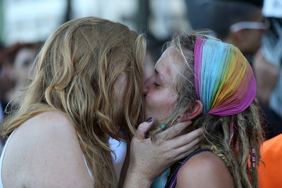 Il Gay pride di Rio de Janeiro e altre foto del giorno, 14.10.2013
