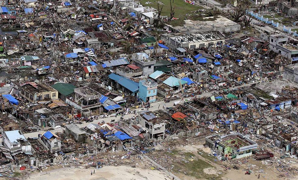 Il tifone Haiyan sulle Filippine e altre foto del giorno, 11.11.2013