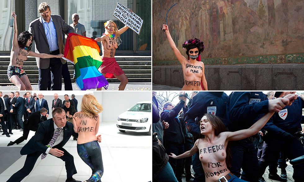 Le foto più belle del 2013 - Femen