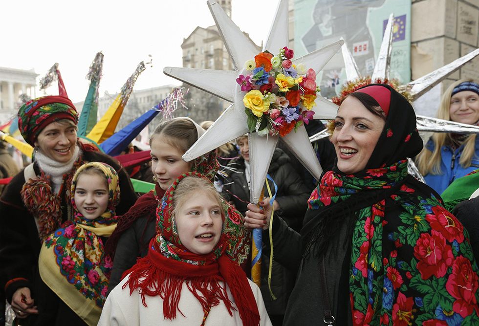 Il Natale ortodosso e altre foto del giorno, 7.1.2014