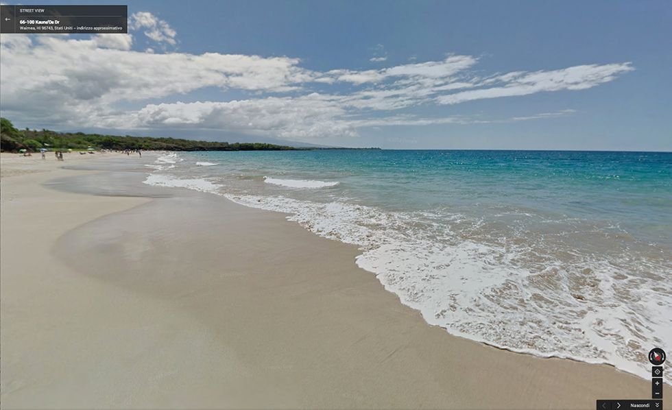 Google Street View alle Hawaii