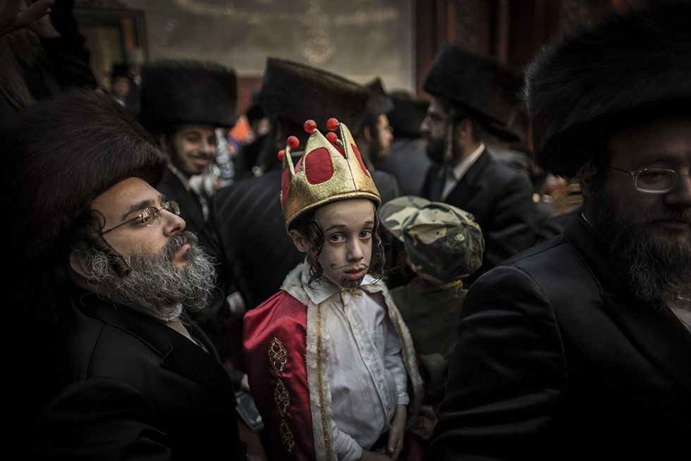 Scene da Purim, il carnevale ebraico