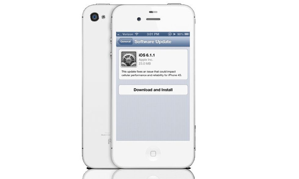 iOS 6.1.1: Apple risolve i problemi di rete su iPhone 4S