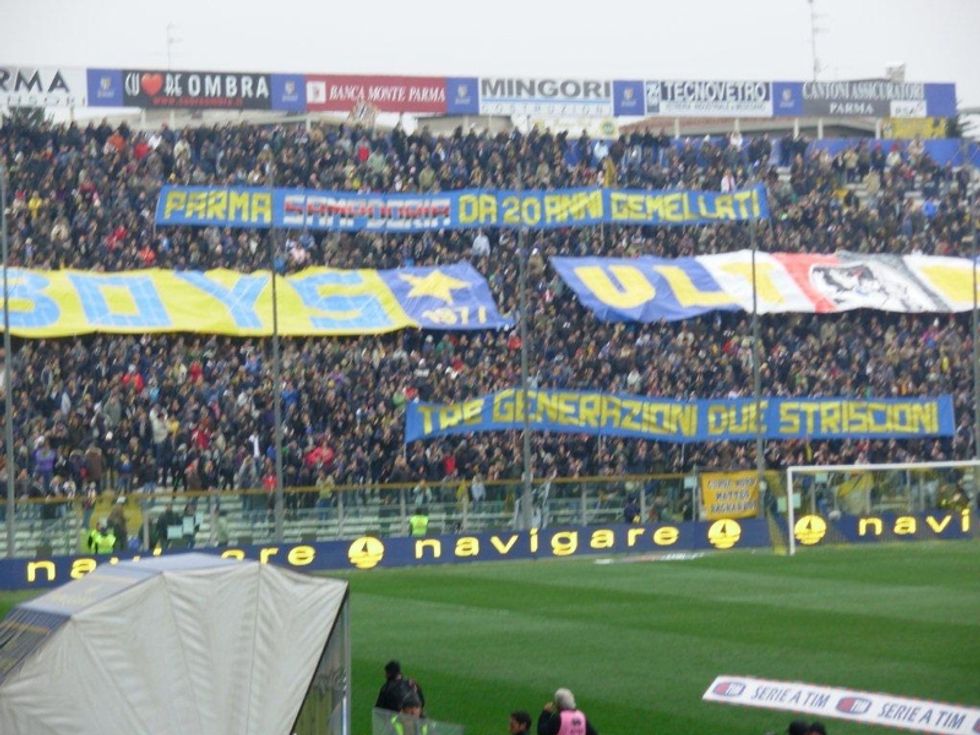 Sampdoria – Parma: l’Osservatorio ha vietato un esempio di tifo