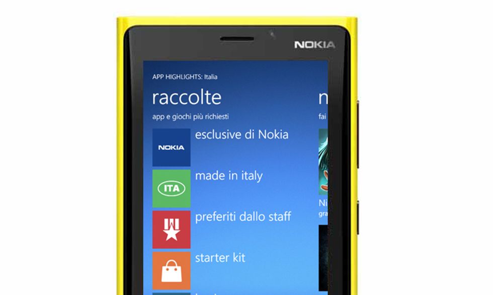 Le migliori applicazioni (italiane) per Windows Phone