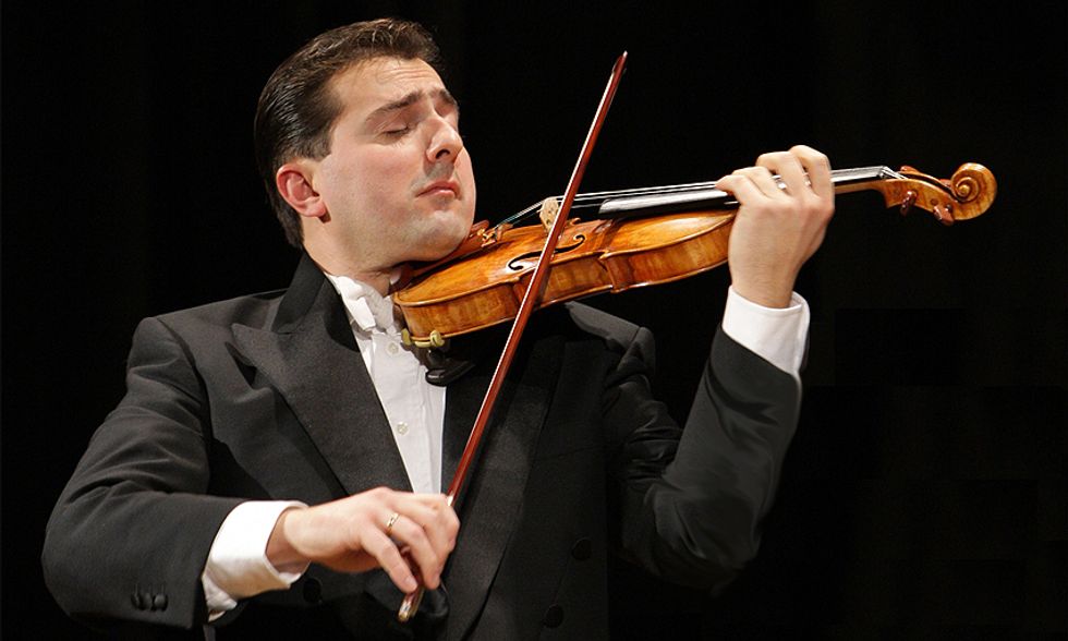 Matteo Fedeli, l’uomo degli Stradivari, in concerto a Milano per l'Associazione Paolo Pini