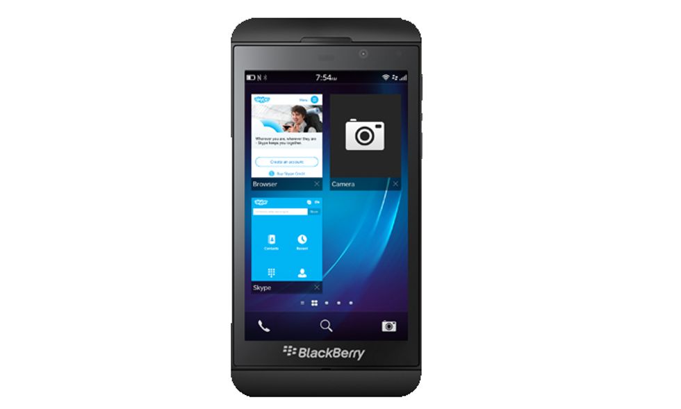 BlackBerry Z10, arriva Skype