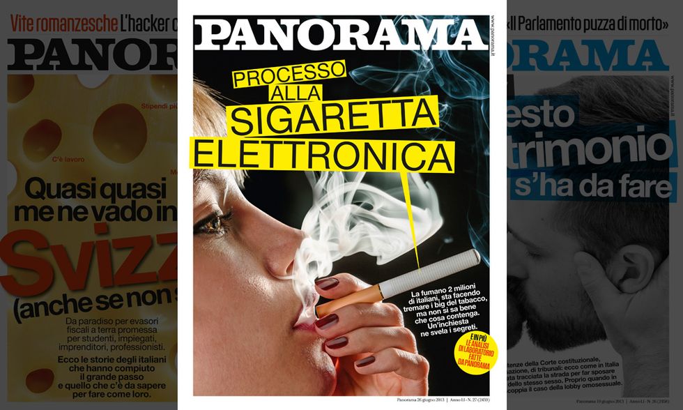 Panorama: processo alla sigaretta elettronica