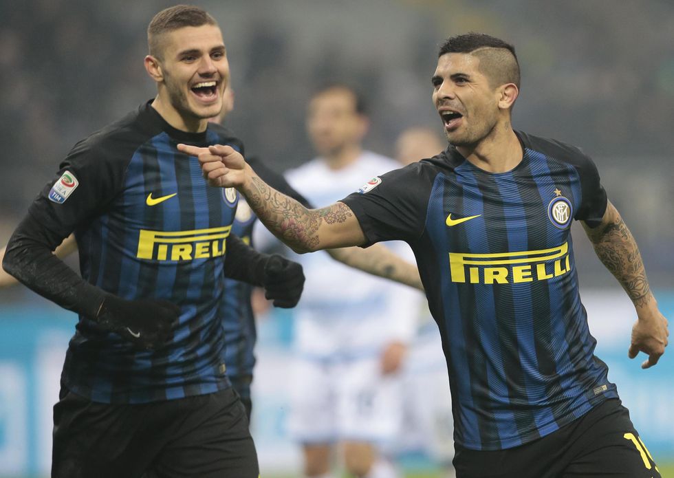 Inter-Lazio 3-0: Icardi e Banega lanciano l'assalto alla Champions