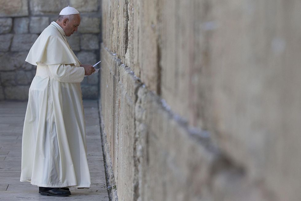 Papa Francesco al Muro del pianto e altre foto del giorno, 26.05.2014