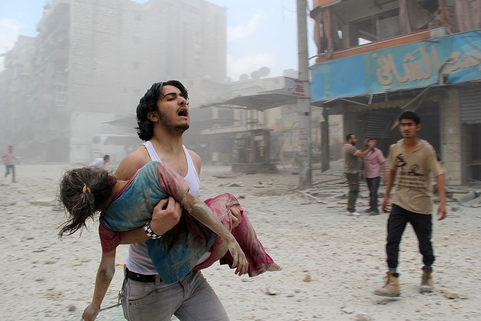 La guerra ad Aleppo e altre foto del giorno, 03.06.2014