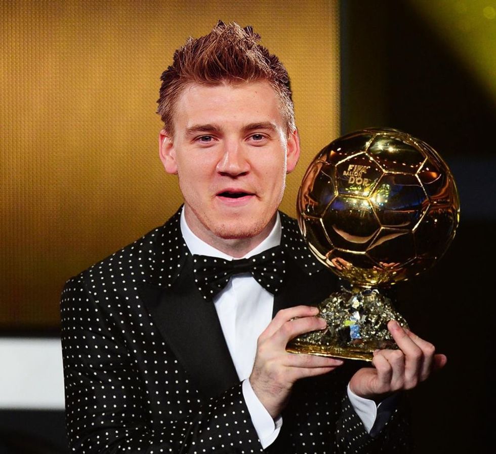 Anche Bendtner vince il pallone d'oro (dei bidoni)