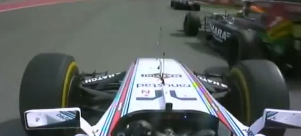 Gp Canada: l'incidente tra Perez e Massa