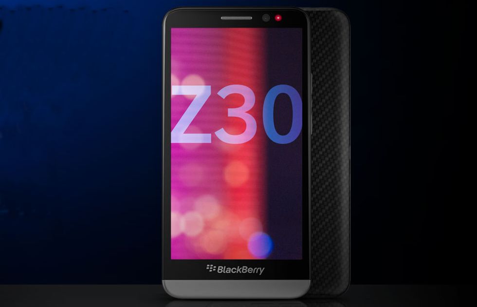 BlackBerry Z30, le dimensioni contano