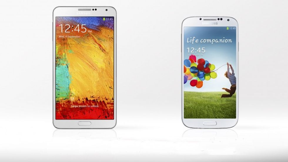 Samsung Galaxy S4 contro Note 3: sfida in famiglia