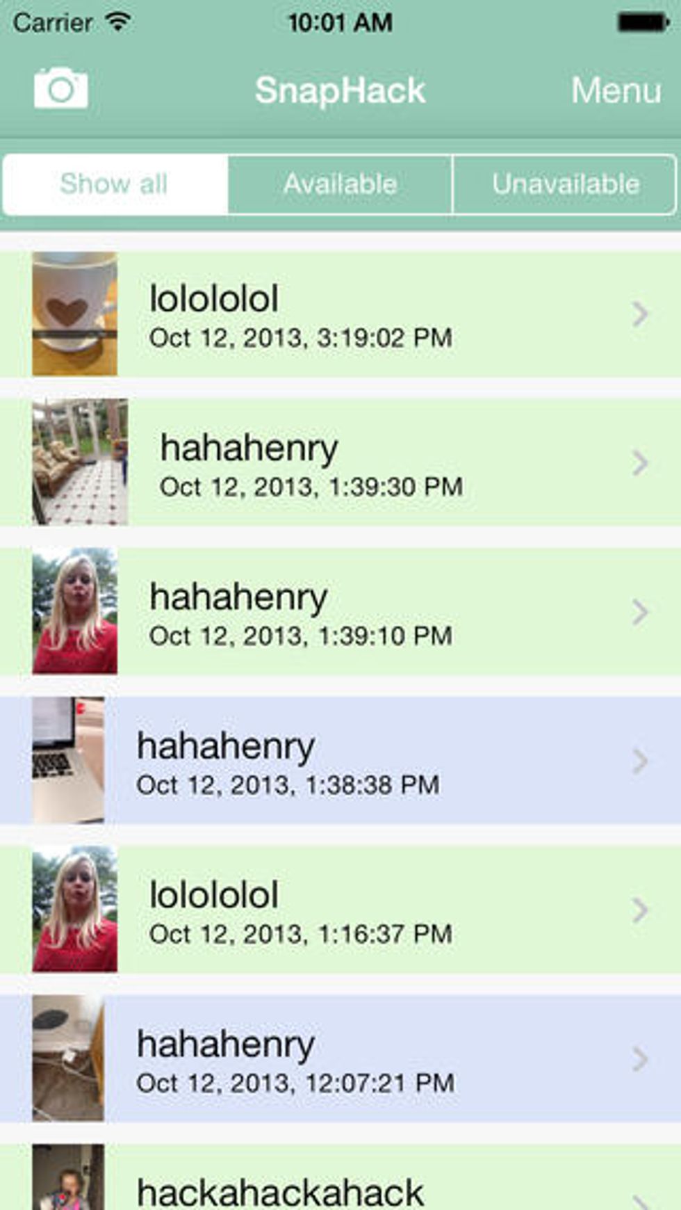 SnapChat: arriva l’App che salva le foto